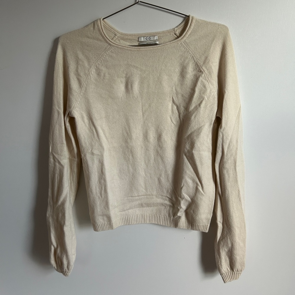 CO collections Cream Women's Sweater